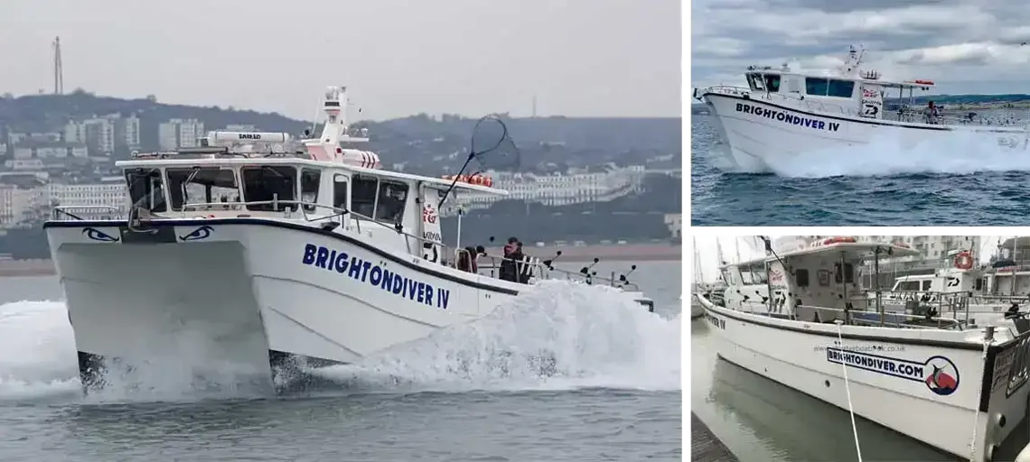 Paul Dyer's Charter Boat 'Brighton Diver'