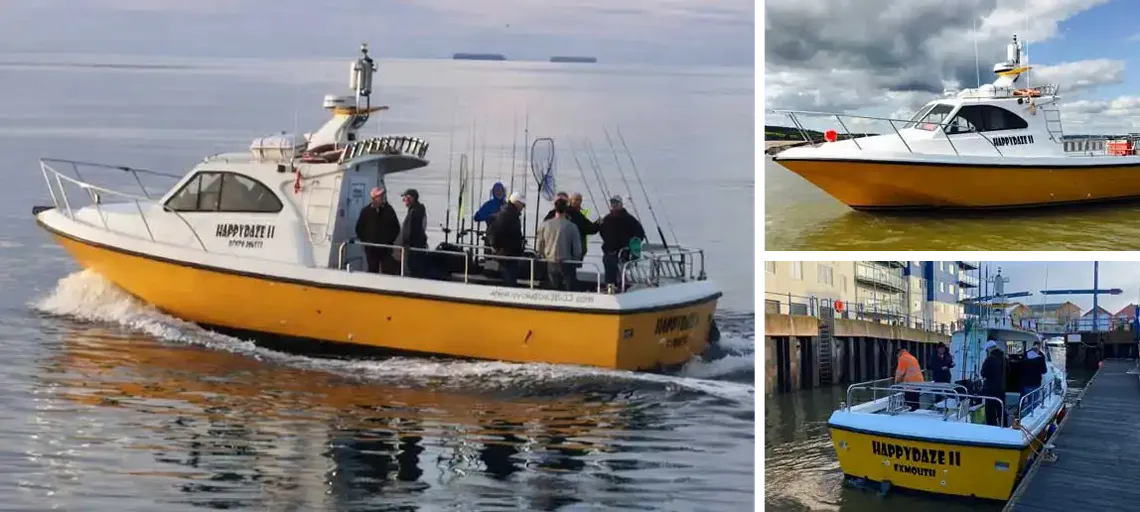 Jason Hartnell's Charter Boat 'HappyDaze II'